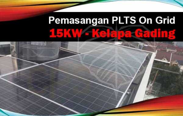 Pemasangan Pembangkit Listrik Tenaga Surya Bumi Energi Surya