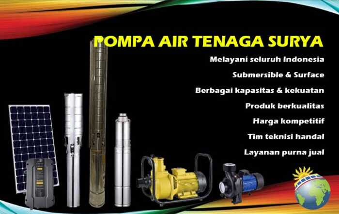 Pompa Air Tenaga Surya PATS CPS 4PSS8 0 50 96 1000