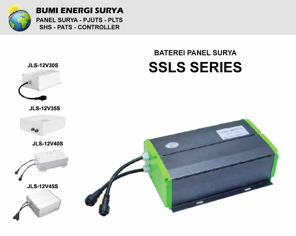 baterai panel surya ssls series