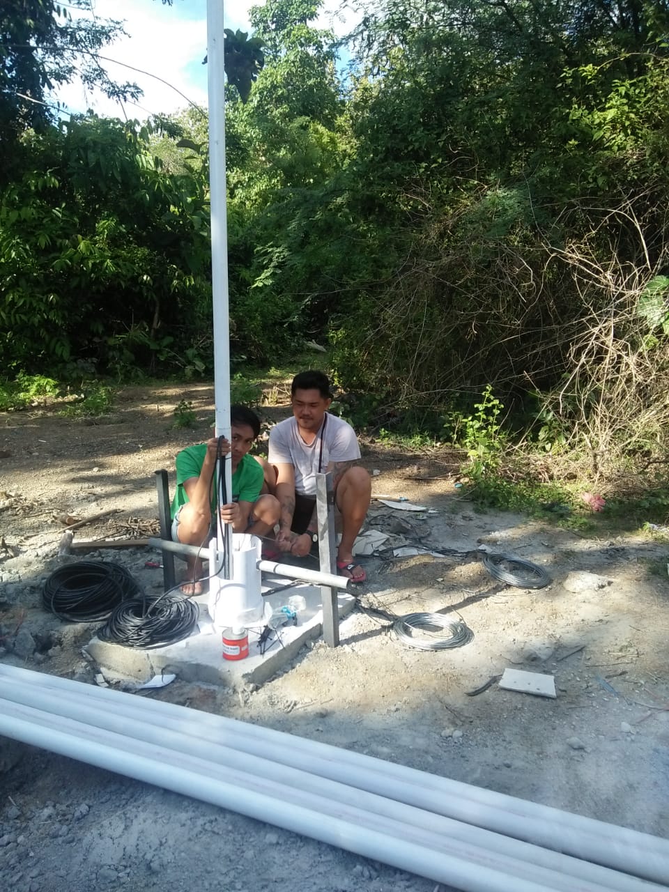 Pemasangan Pompa Air Tenaga Surya (PATS) di Donggala