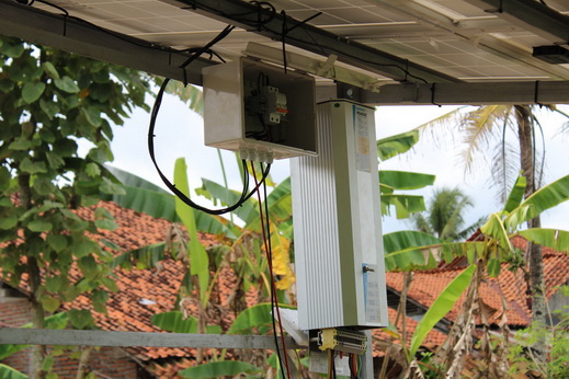 Pemasangan Pompa Air Tenaga Surya di Cimanggu, Cilacap