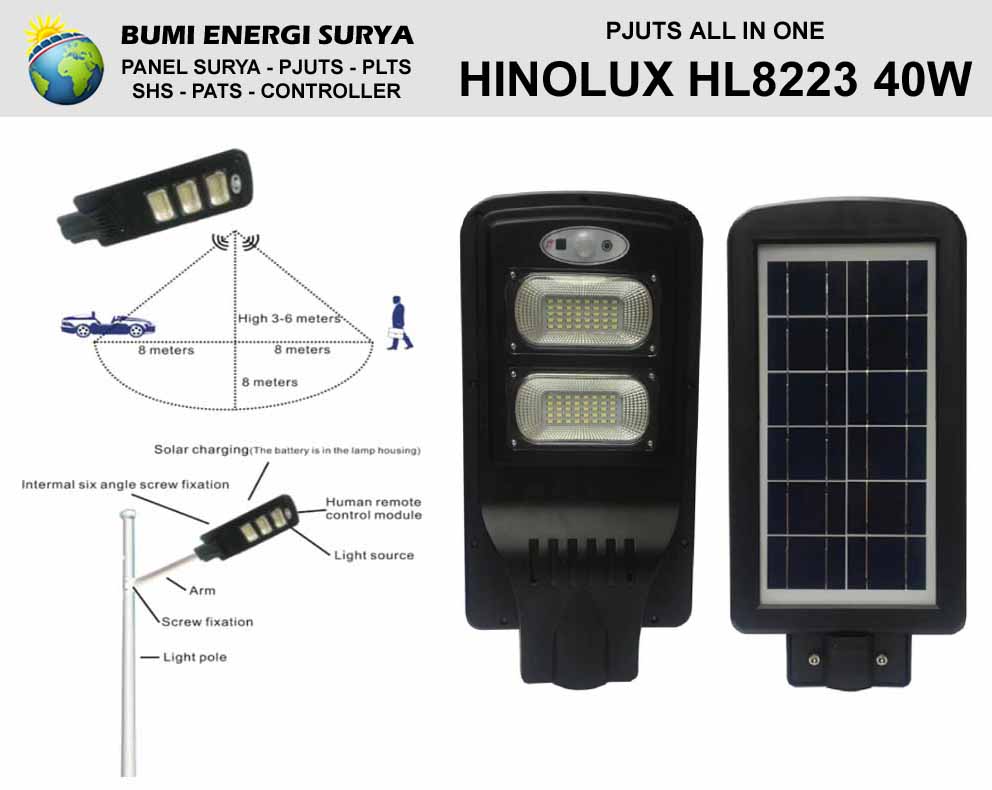 PJUTS All In One Hinolux HL8223 40W