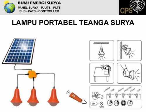 Lampu Portabel Tenaga Surya