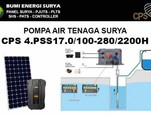 Pompa Air Tenaga Surya CPS 4PSS17/100-280/2200H