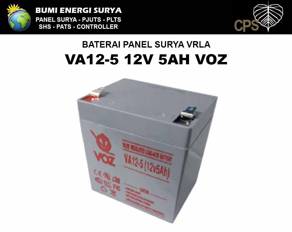 Baterai VRLA AGM 5AH 12v VOZ
