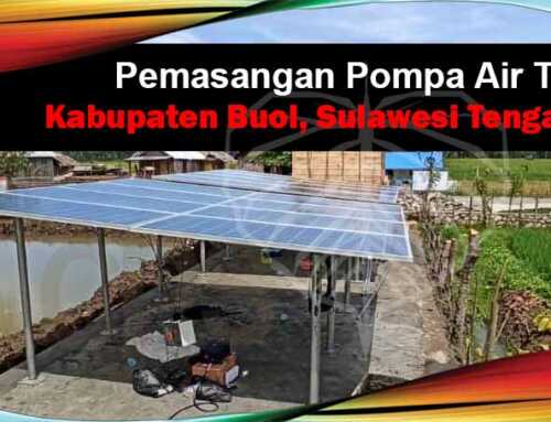 Pompa Air Tenaga Surya di Kabupaten Buol, Sulawesi Tengah