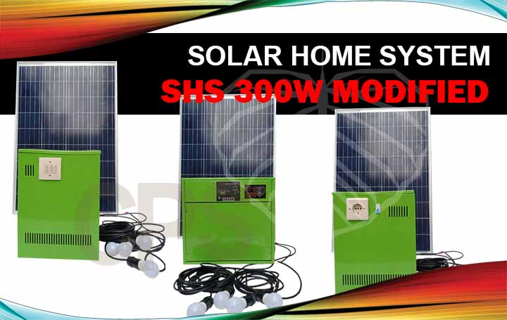 solar home system 300w modified