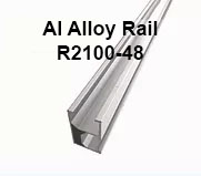 Al Alloy Rail R2100-48 Al Alloy Rail R2100-48