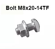 Bolt M8x20-14TF Bolt M8x20-14TF