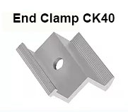 End Clamp CK40 End Clamp CK40