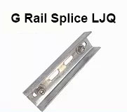 G Rail Splice LJQ G Rail Splice LJQ