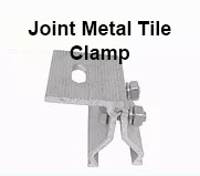 Joint Metal Tile Clamp Joint Metal Tile Clamp