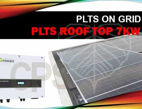 PLTS On-Grid 7KW Dengan Panel Surya Atap