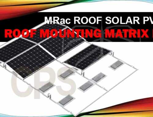 Rangka Panel Surya Atap MRac Matrix I