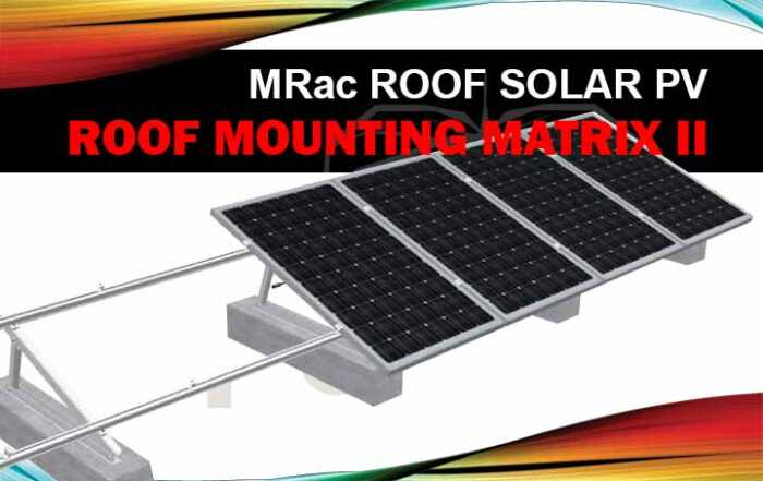 mounting panel surya atap rumah matrix 2
