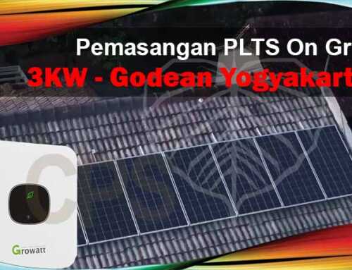 Pemasangan PLTS On-Grid 3KW di Godean, Sleman, Yogyakarta