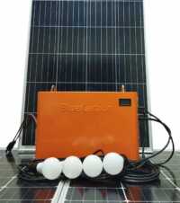 SHS 1kwH Dengan Solar Panel 150W Dan Lampu LED