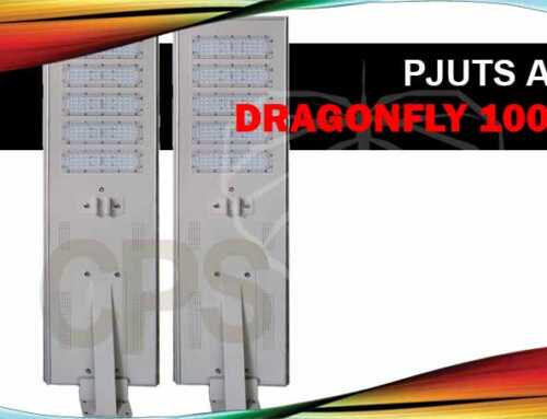Lampu PJUTS AIO 100W LED Dragonfly