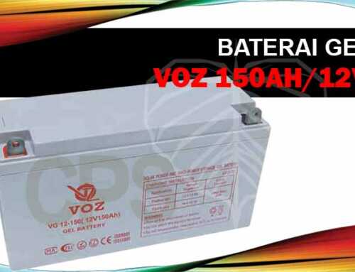 Baterai Gel 150AH 12V VOZ Panel Surya