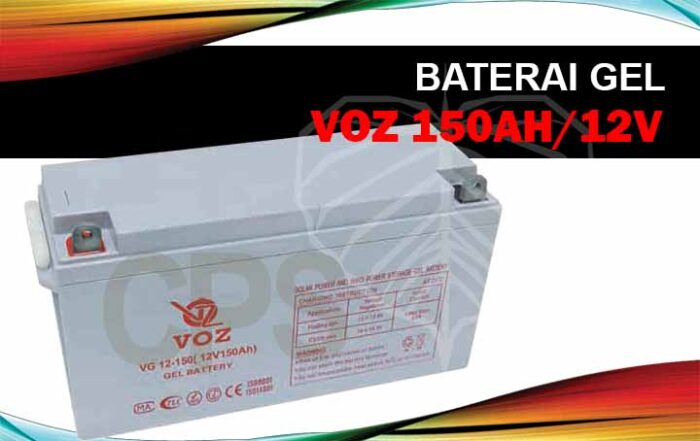 baterai gel 150ah 12v panel surya