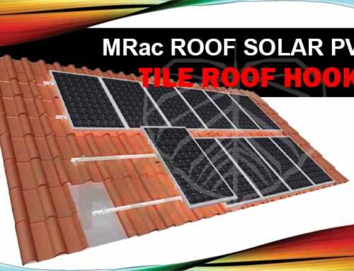 Hook Mounting Panel Surya Atap MRac