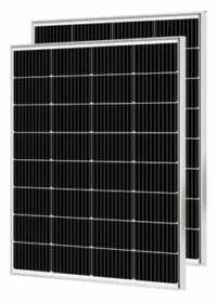 panel surya atap 120w mono untuk PLTS On Grid, Off Grid, lampu jalan, pompa air