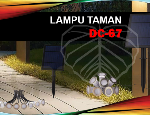 Lampu Taman Tenaga Surya DC-67