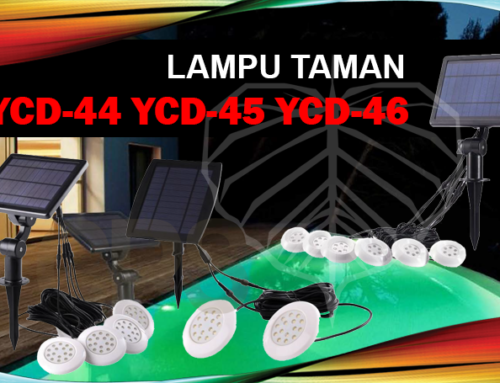 Lampu Taman Tenaga Surya YCD-45 YCD-45 & YCD-46