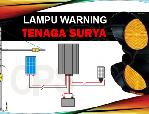 Lampu Warning Light atau Lampu Waspada Tenaga Surya