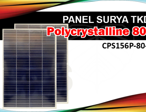 Panel Surya TKDN Polycrystalline 80W