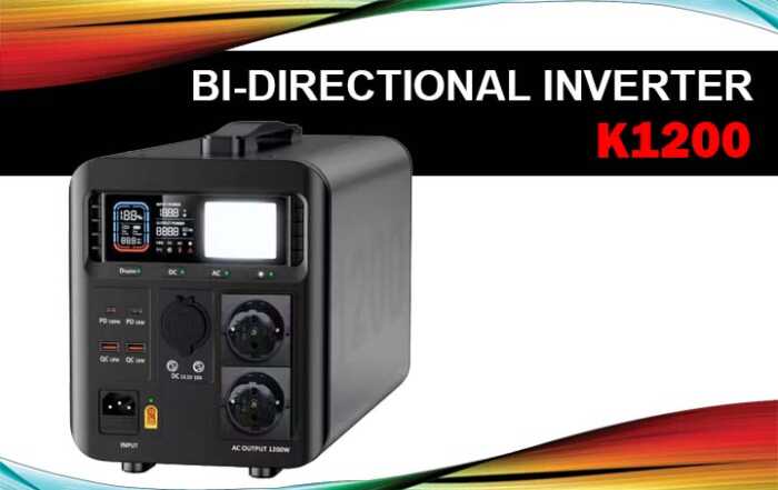 bi-directional inverter k1200 1200w